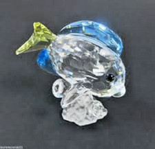 Swarovski Crystal "BLUE TANG FISH"  Mint Condition-Complete With Original Box.