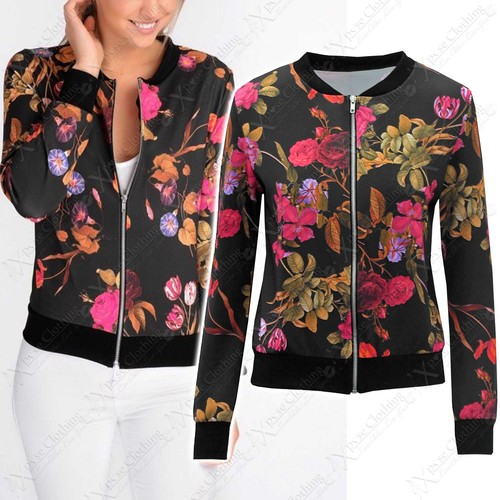 New ladies black pink - new, floral