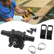 Drill powered water pump - powered, bilge