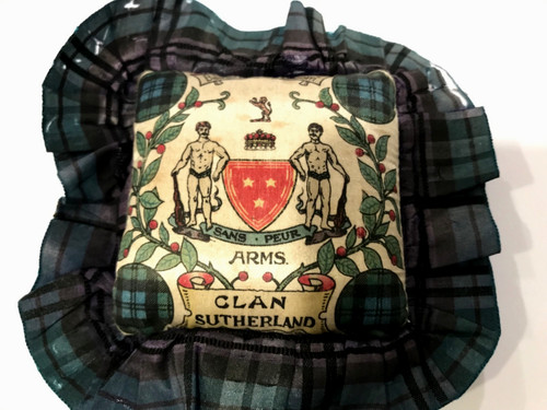 Antique silk clan sutherland - antique,