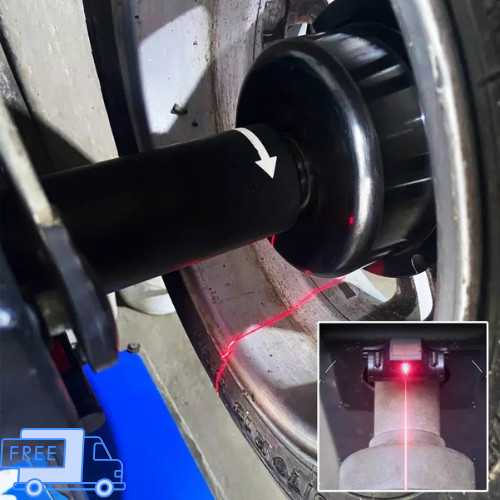Car wheel balancer laser - wheel,