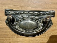 5 x Original Antique Art Deco Drawer Handles with pull