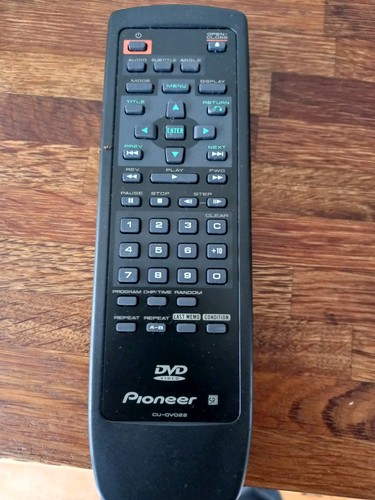 Pioneer dvd remote control - pioneer,