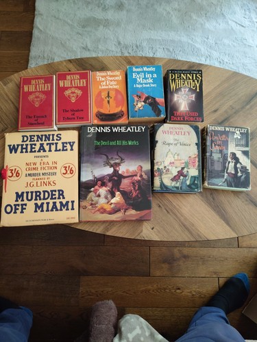 Dennis wheatley vintage books - dennis,