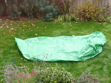 Green Waterproof Cover for use in garden,