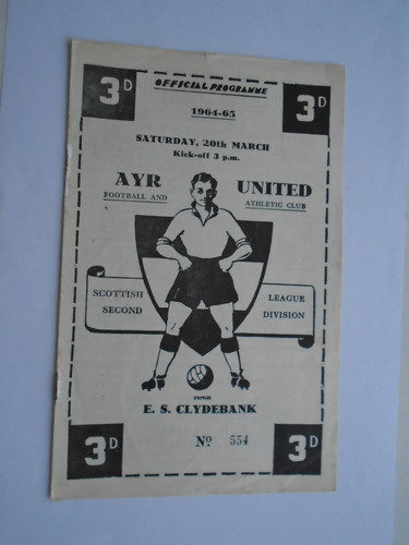 Ayr united clydebank - united, v
