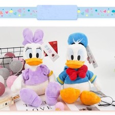 28CM Disney Donald Duck Daisy Plush Toys Cartoon Animal Mickey Minnie Mouse D