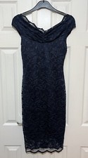 Jessica Wright Navy Lace Dress