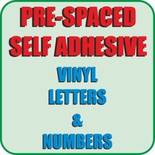 Vinyl letters lettering - vinyl, for