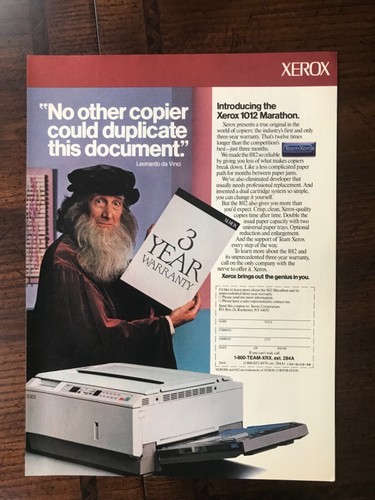1986 vintage original print - , ad