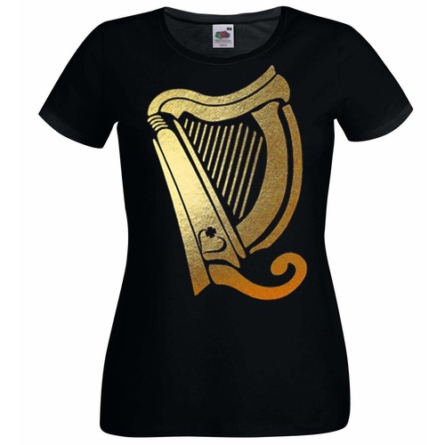 Womens golden irish - irish, harp