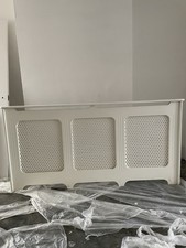 White MDF Radiator Cover 176cm X 89cm