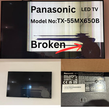 Used Smart TV Screen Broken