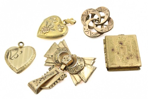 Antique victorian gold filled - victorian,