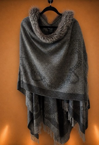 New 100 wool cape - wool, real