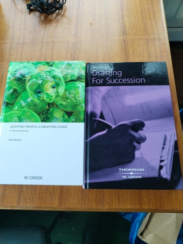 Scottish law legal book - x,