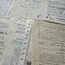 NON LEAGUE PROGRAMMES (30)