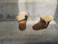 Bearpaw Slipper Boots Sheepskin Baby Size UK 5 New