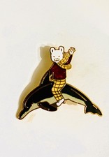 Vintage Rupert Bear on a