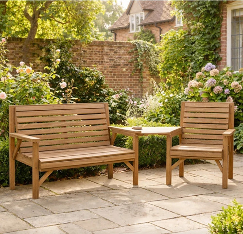 Wooden garden furniture - garden, set