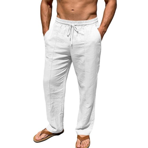 Summer men breathable linen - summer,