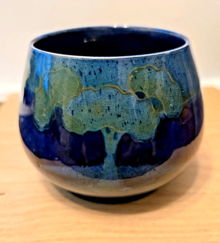 Moorcroft moonlit vase - moorcroft,