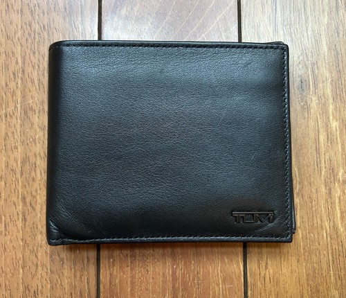 Tumi double billfold black - tumi,