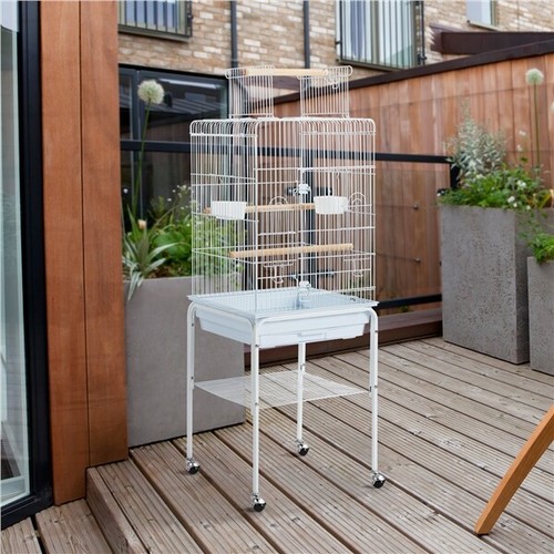 Metal bird cage - metal, play