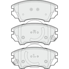 Brake Pads Set For Saab 9-5 YS3G 2.8 t V6 Front Apec Blue