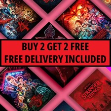 Stranger Things Posters Wall