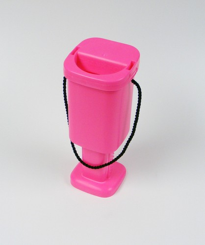 Handheld pink charity money - handheld,