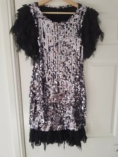 Sparkley Kate Fearnley Sequin Dress Sz UK14 BN