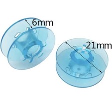 10 Pcs PFAFF Household Sewing Machine 21 x6mm Bobbins Sewing Machine Parts 