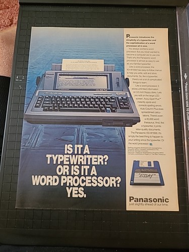 Panasonic word processor - panasonic,