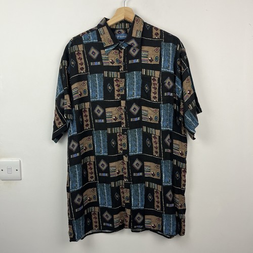 Vintage funky pattern shirt - vintage,