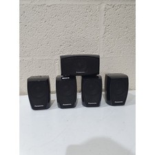 Panasonic Black Wired 3-Ohms Blu-ray Home Theater System Speakers for SC-BTT268