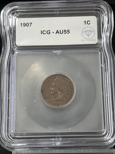 1907 small cents indian head - small,