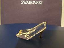 SWAROVSKI MEMORIES 'HIGH HEELED SHOE' GOLD UNBOXED