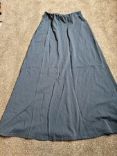 Zara Jersey Grey Maxi Skirt