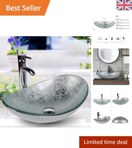 Polished art deco oval - polished,