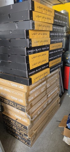 Omega black 720w - black, grow