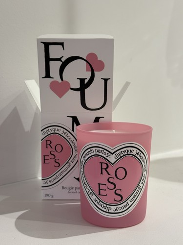 Diptyque roses candle 190g - candle,