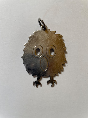 Owl pendant silver with - pendant,