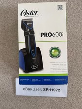 OSTER PRO 600i CORDLESS CLIPPERS PET HAIR SPARE BLADES BOXED