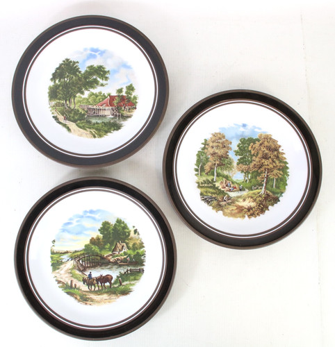 Hornsea contrast tableware - hornsea, 3x