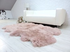 Pink Quad Sheepskin Rug
