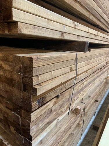 Pressure treated brown - pressure,