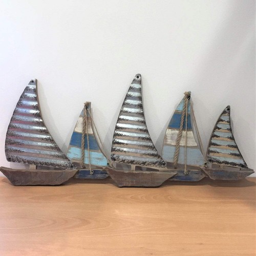 Sailing boat metal wall art - sailing,