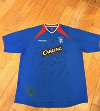 Rangers 2004/05 Signed Shirt