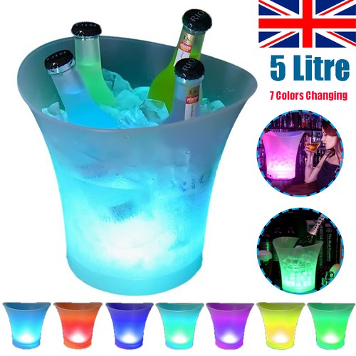 Led ice bucket colour - 5l,